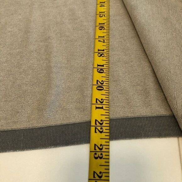 CAbi Open, Draped Front, Sage, Lagenlook Sweater Size M - Picture 16 of 16